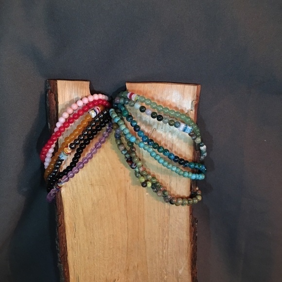 ❇️💚semiprecious aventurine mini bracelet - Picture 3 of 7